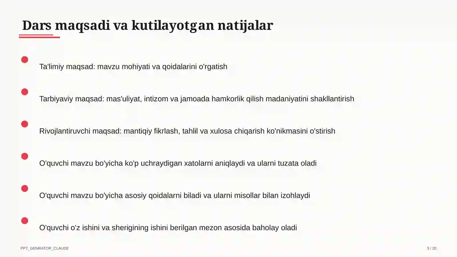 Tabaqalashtirilgan ta'lim: differensiatsiya 3