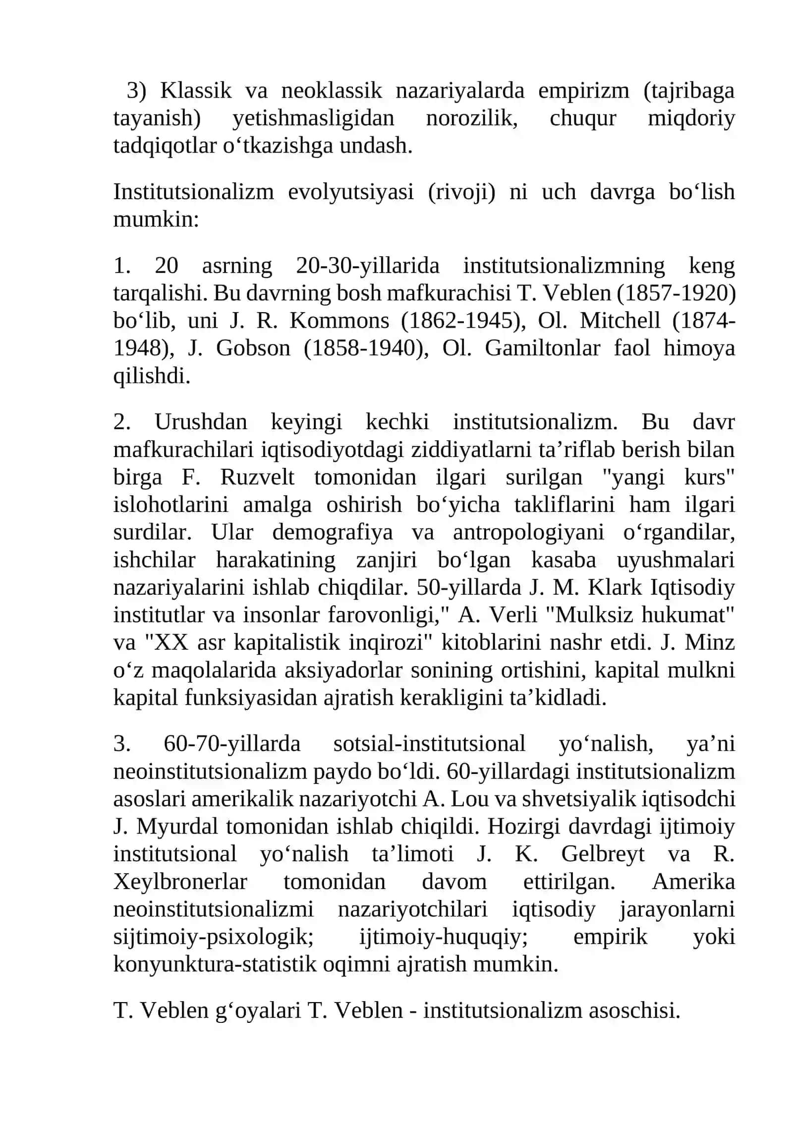 Institutsionilizm 3