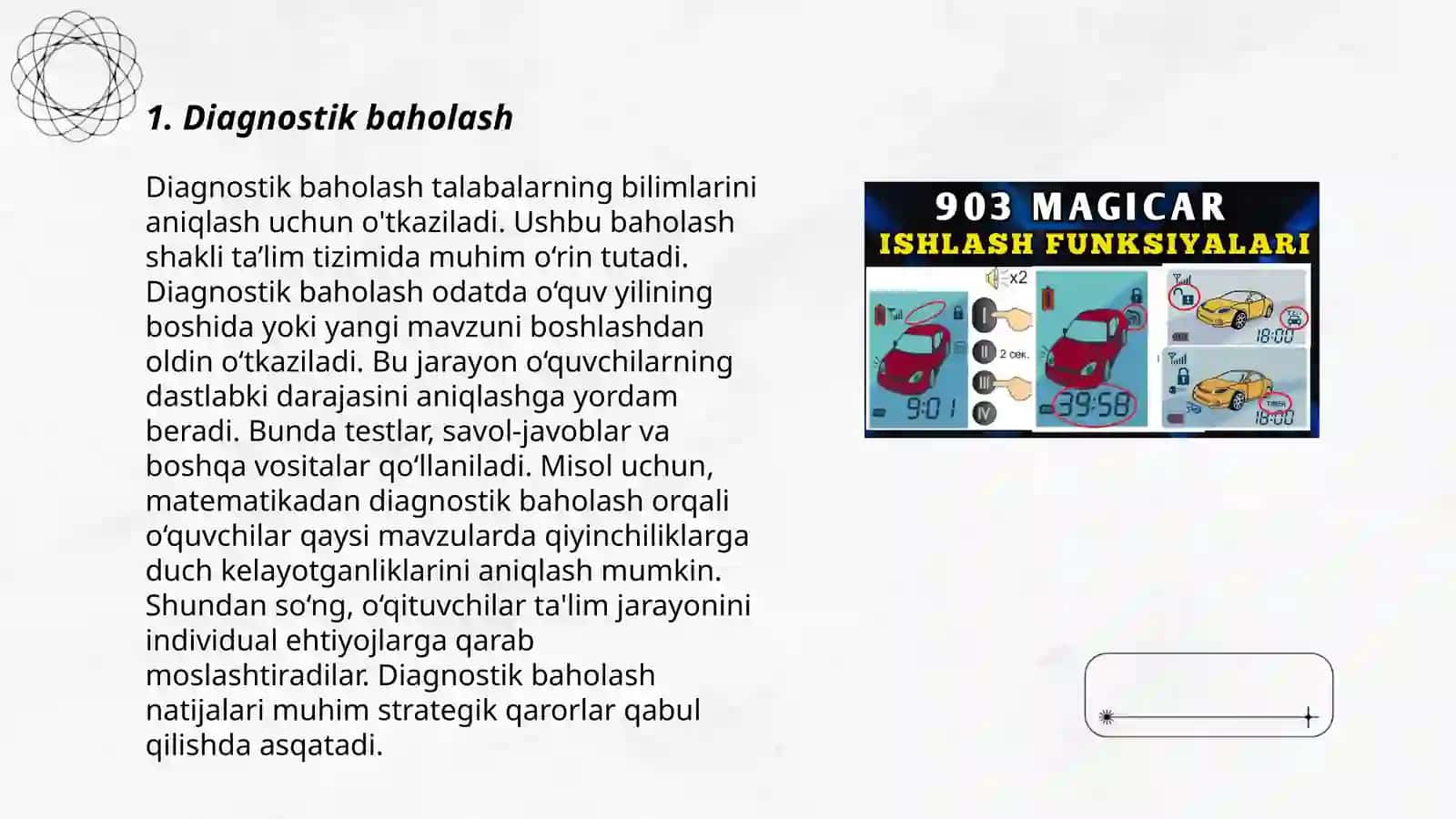 Pedagogik diagnostika 3