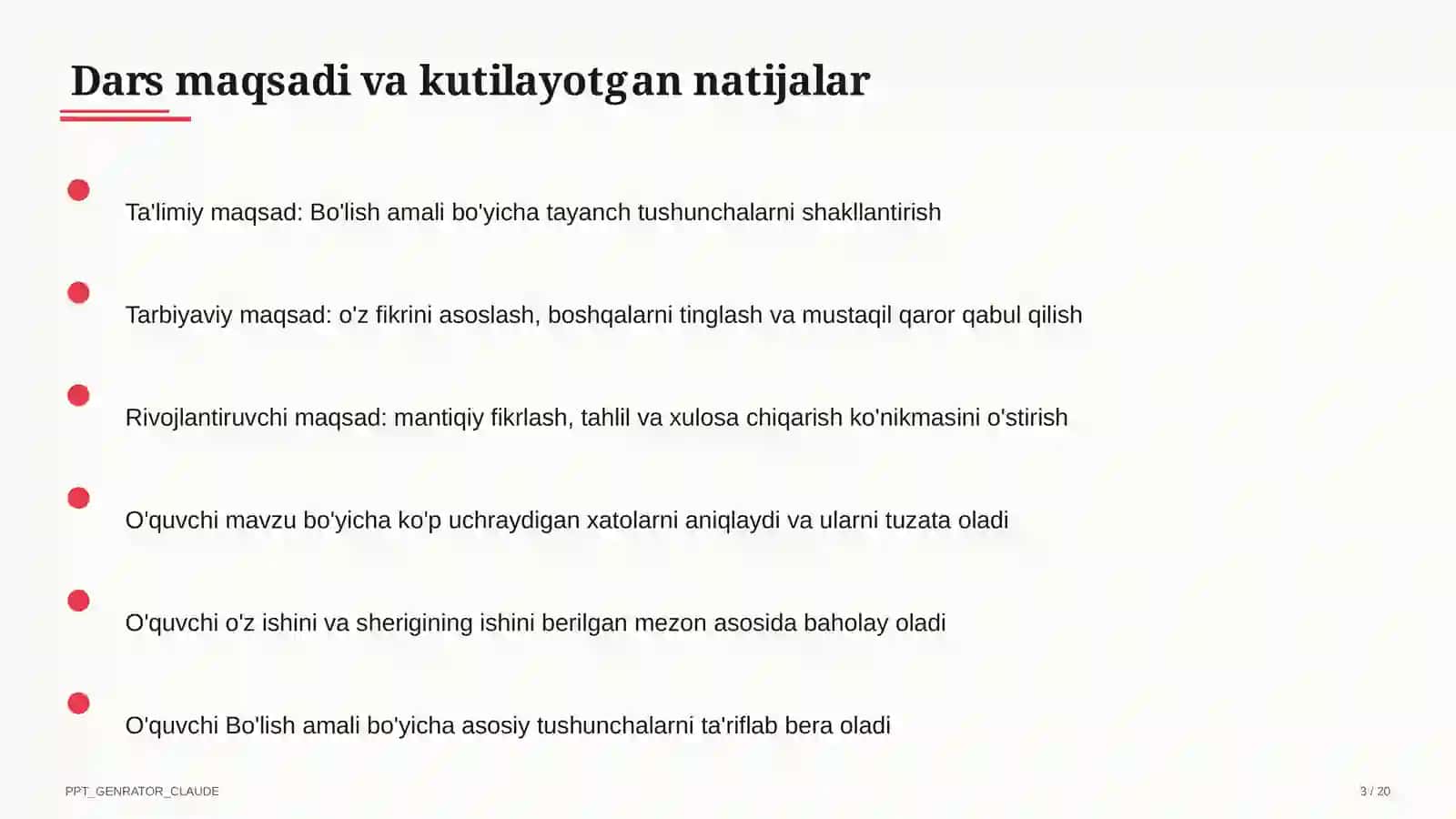 Bo'lish amali (2-sinf) 3