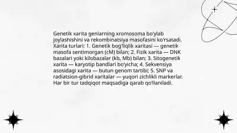 Genetik xarita. Odam genomini oʻrganishni zamonaviy usuli 3