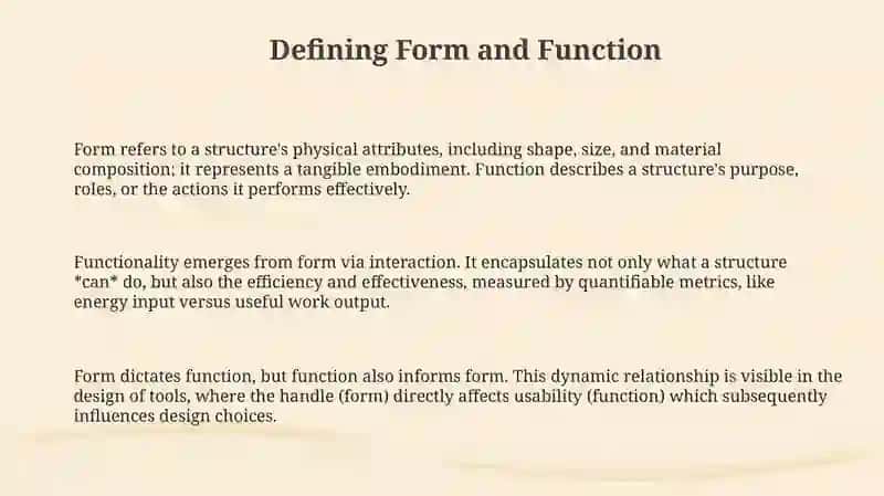 Form and function 3