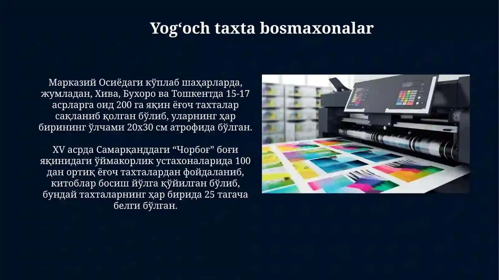 Bosmaxona Texnologiyalarining Rivojlanishi 3