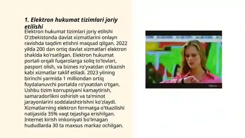 Elektron hukumatni joriy etishning jahon tajribasi 3