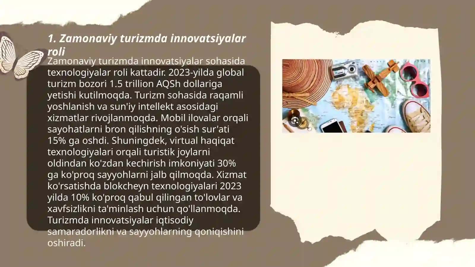 Zamonaviy innovatsion jarayonda turizmning ahamiyati 3