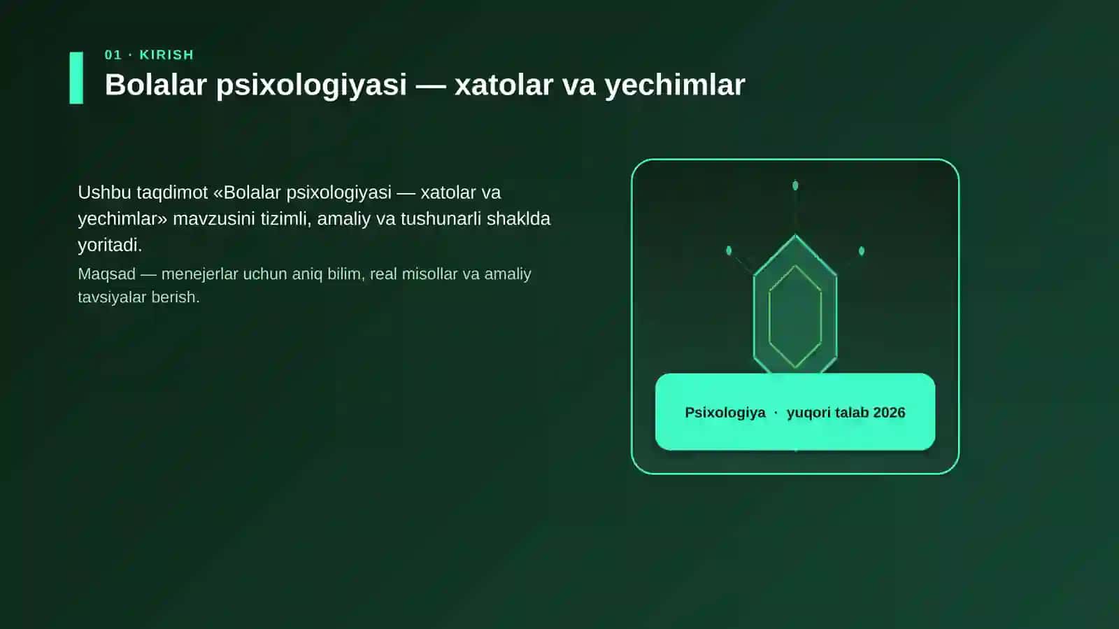 Bolalar psixologiyasi — xatolar va yechimlar 3