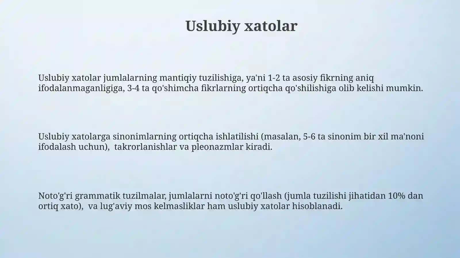 Rasmiy uslub tavsifi 3