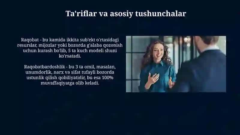 Raqobat va Raqobatbardoshlik 3