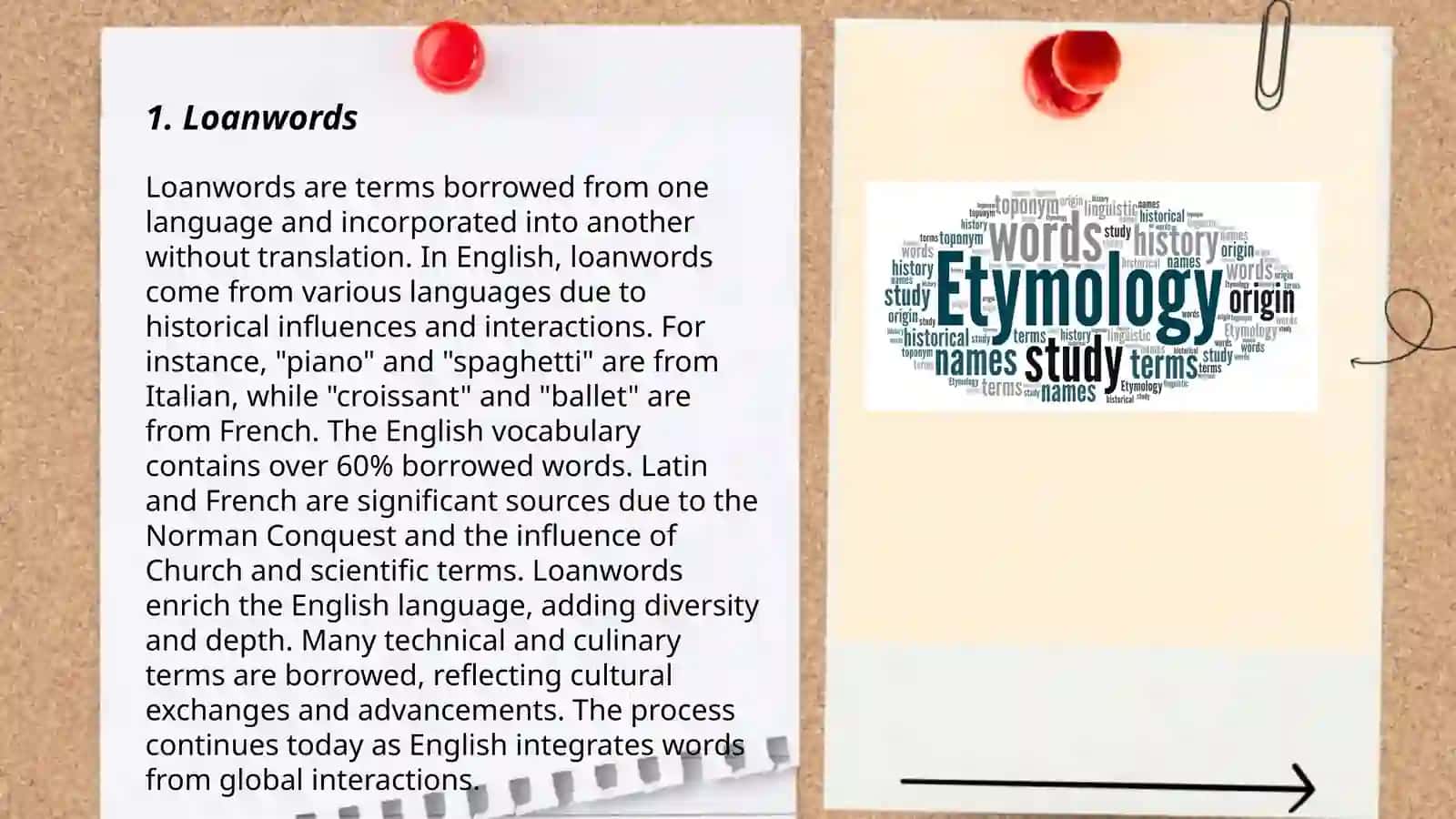 Etymological classification of language vocabulary 3