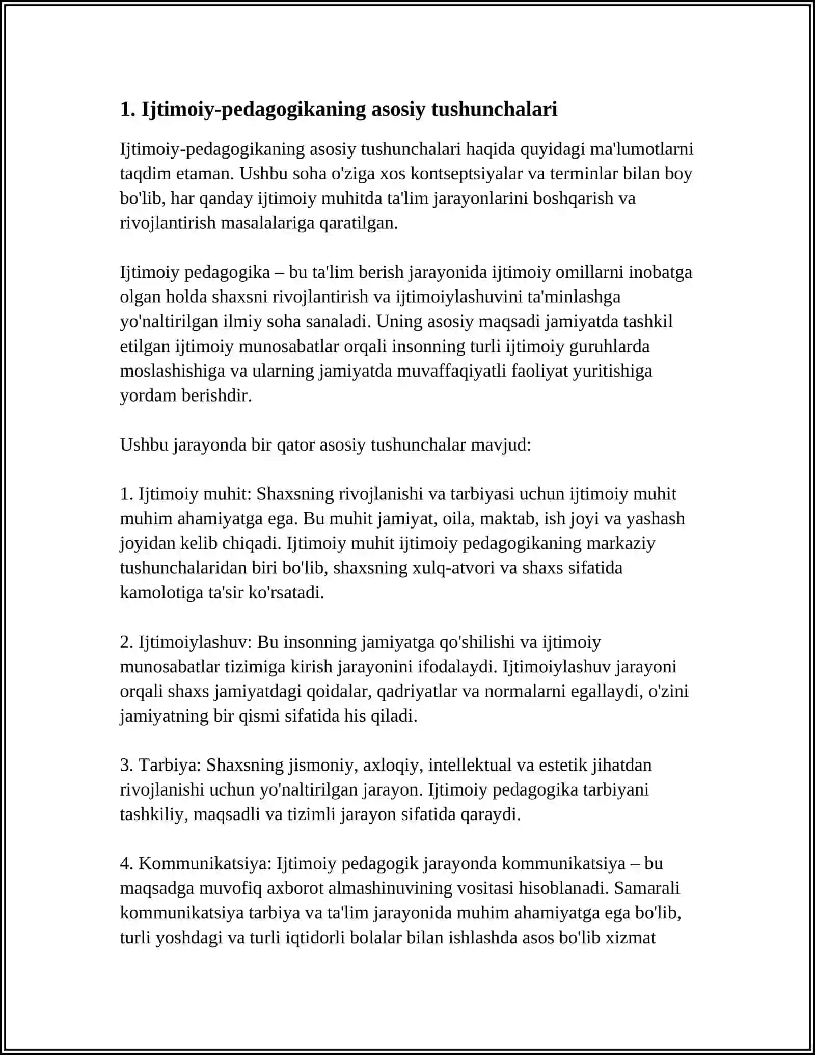 IJTIMOIY-PEDAGOGIKA FAOLIYATINING OILA BILAN OʻZARO TAʼSIRI 3