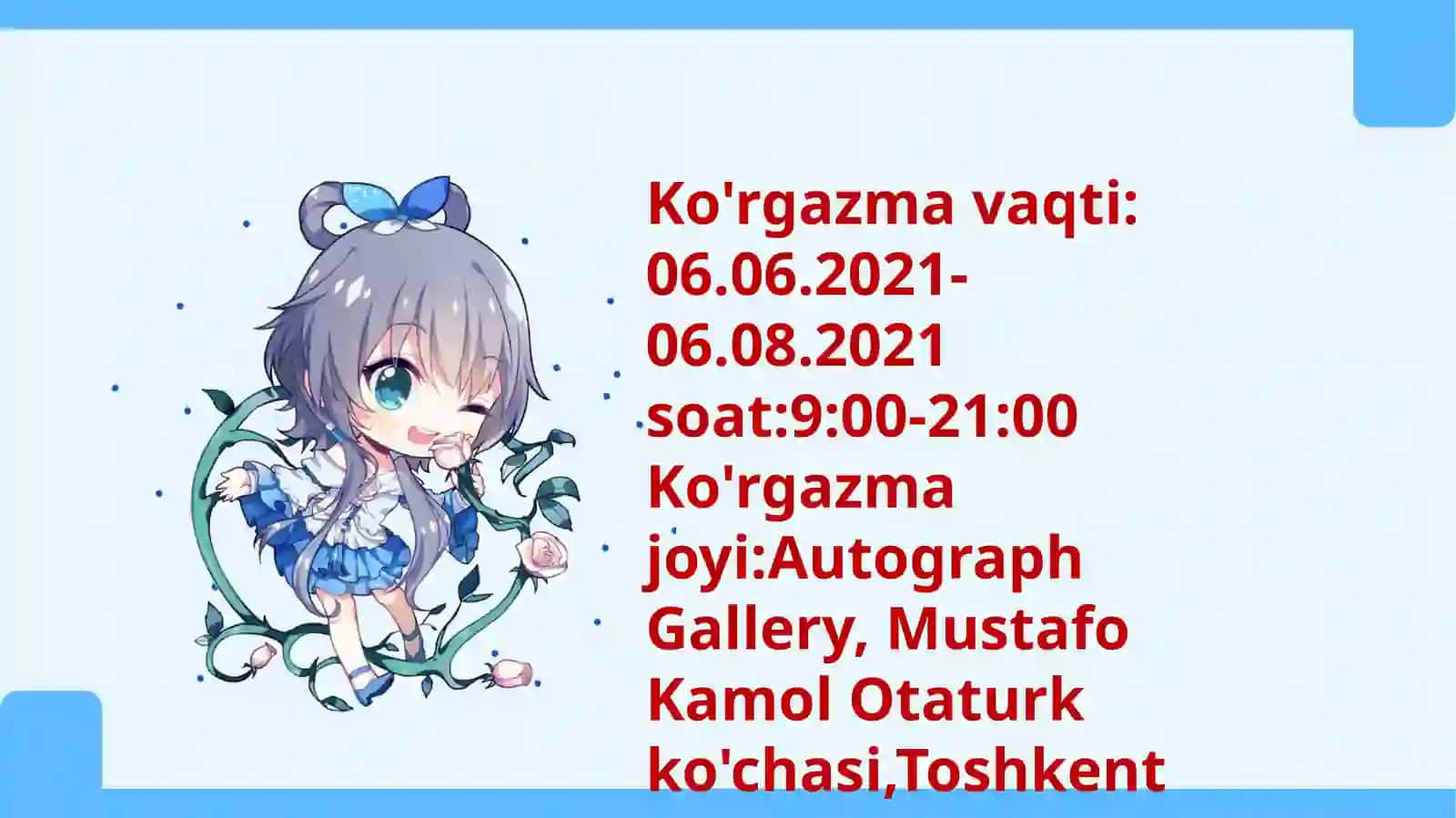 "Milliyligimiz ko'rkimiz" nomli ko'rgazma 3