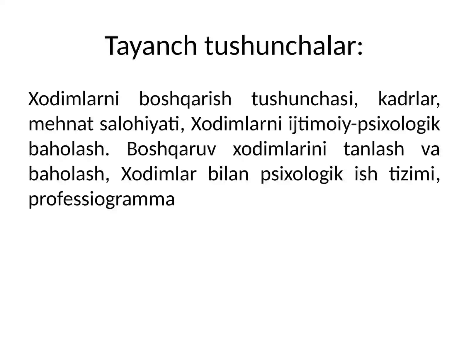 Sotsial xizmatda personalni boshqarish 3