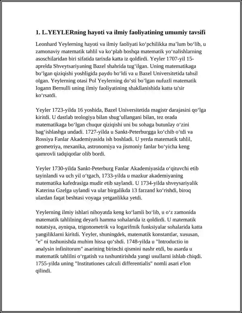 L.YEYLER, J.VENN, R.DEKART HAYOTI VA ILMIY FAOLIYATINI O'RGANISH 3