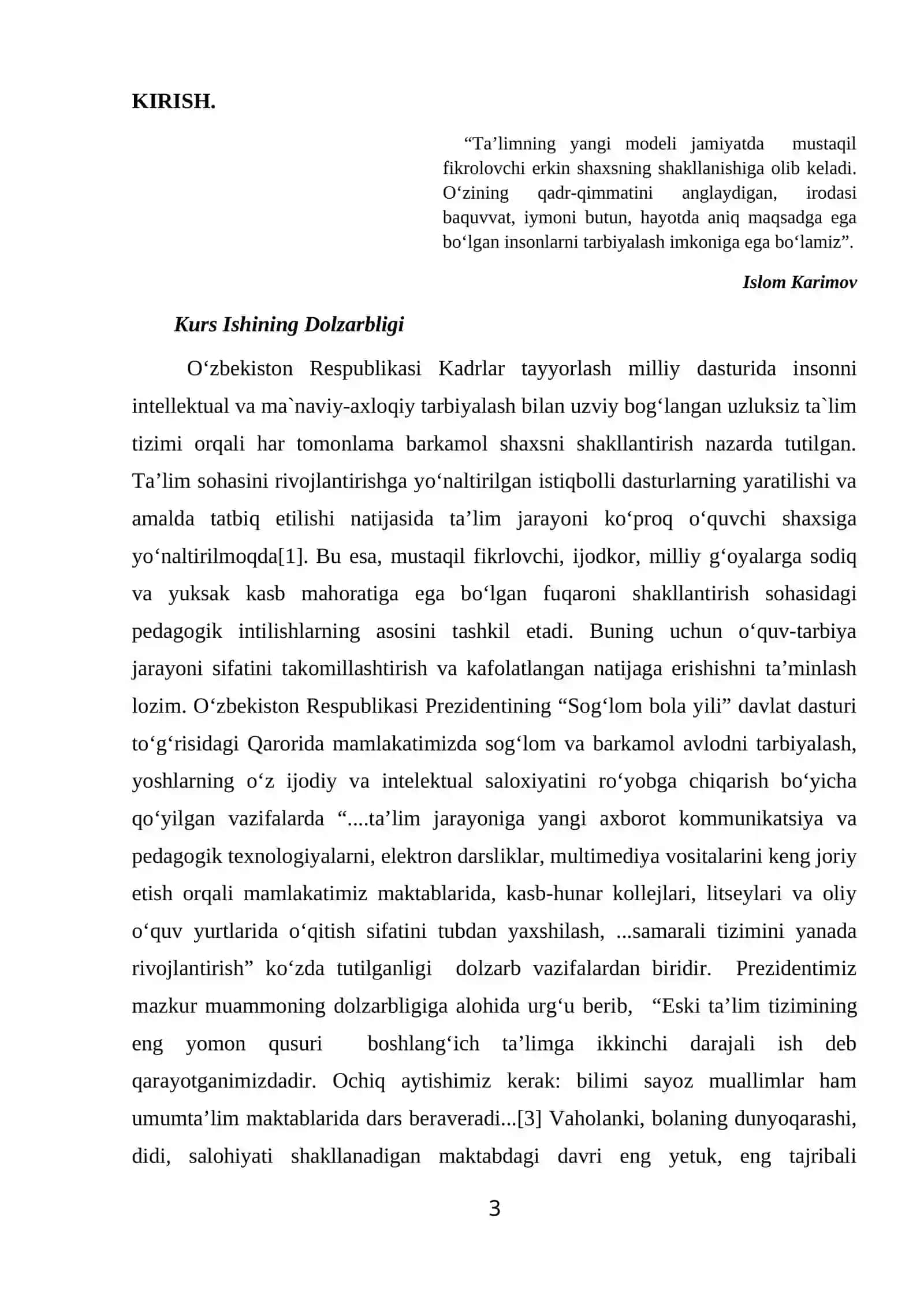 Geografiyani o‘qitishda o‘quvchilarning bilish faoliyatini tashkil etish va boshqarish yo‘llari 3