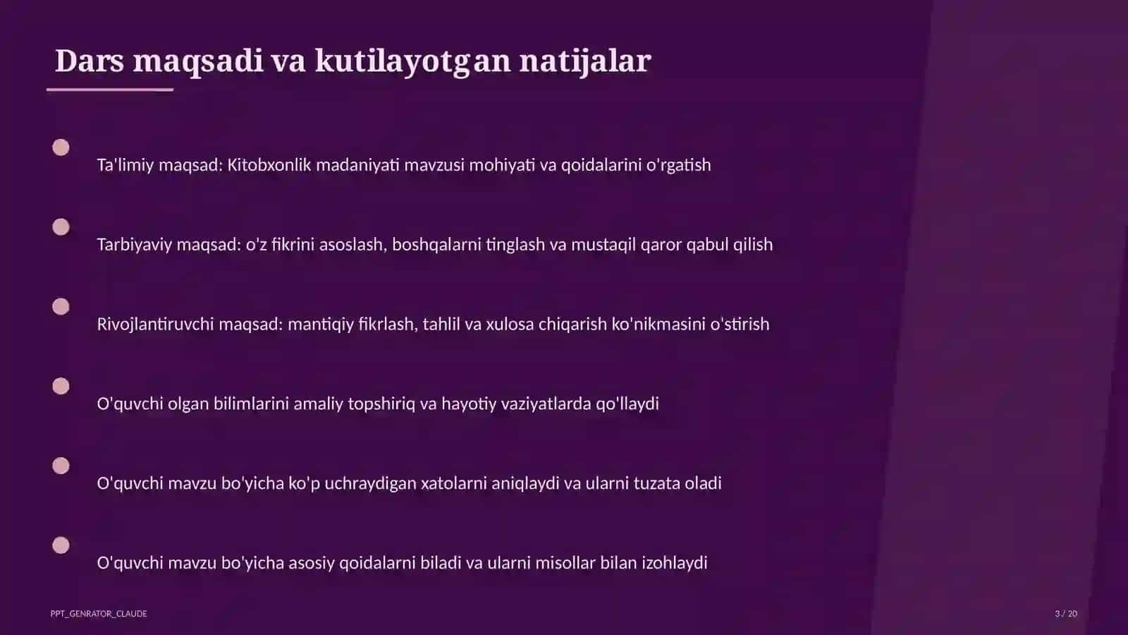 Kitobxonlik madaniyati 3