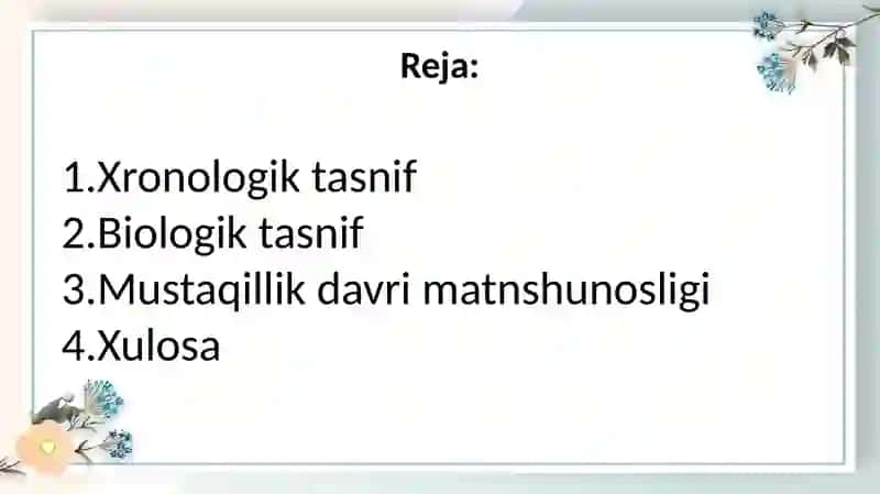 Xronologiktasnif 3