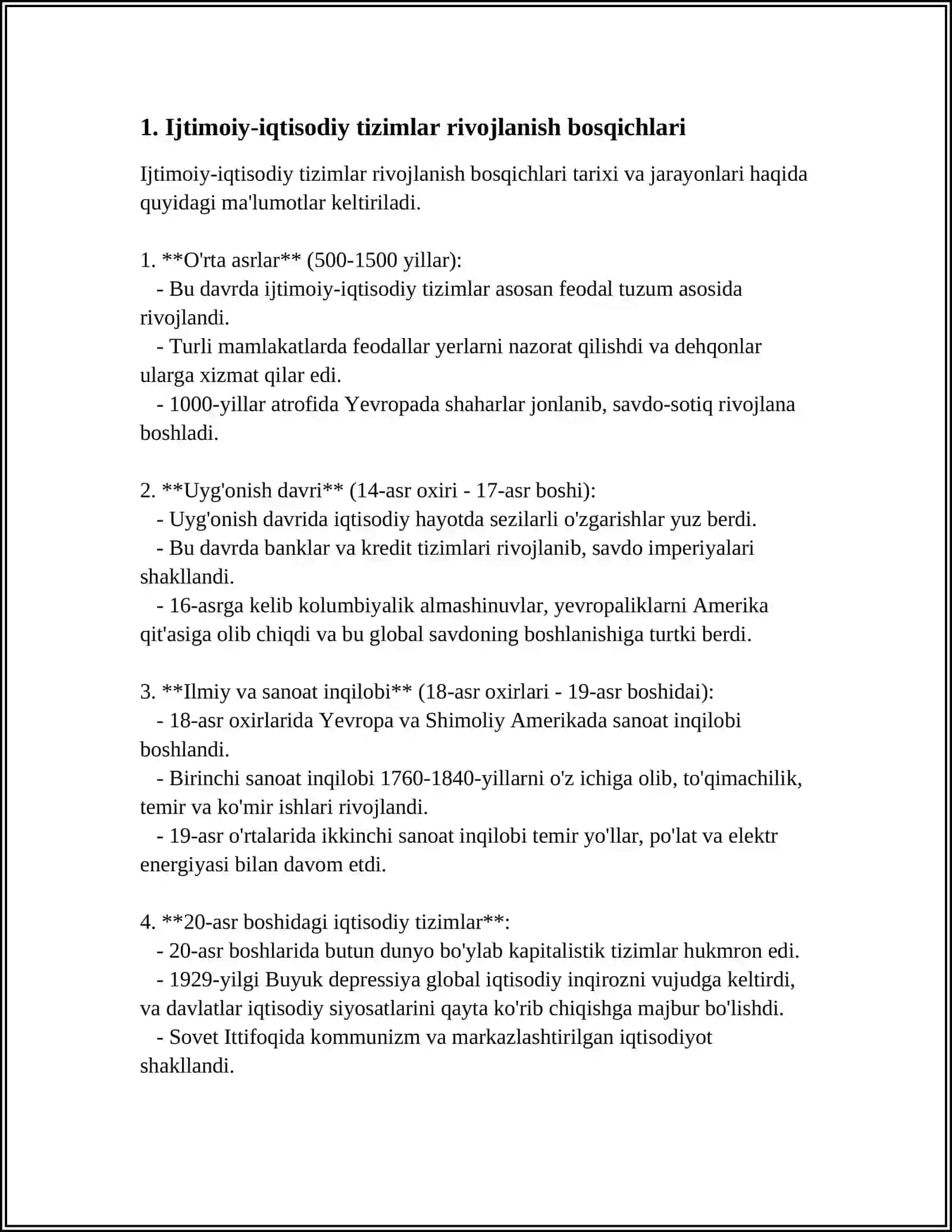 IJTIMOIY IQTISODIY TIZIMLAR VA MULKCHILIK MUNOSOBATLARI 3