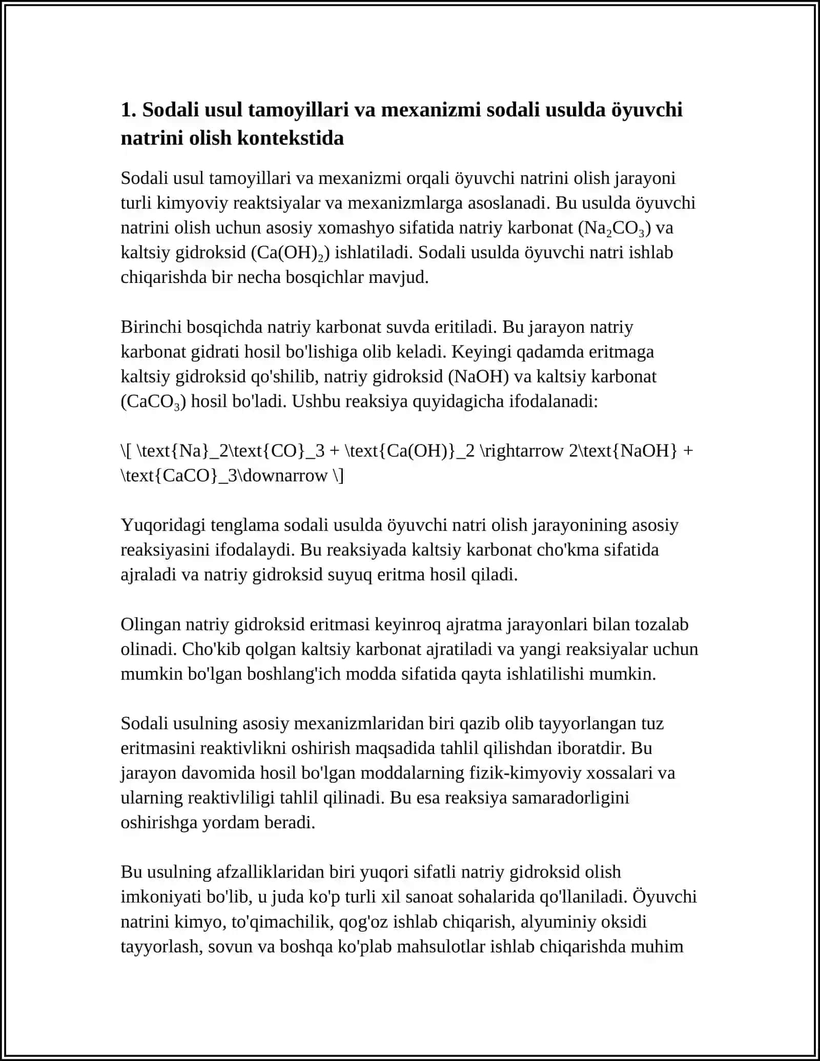 SODALI USULDA ÖYUVCHI NATRINI OLISH 3