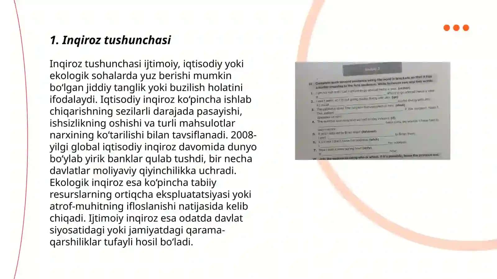 Inqirozlarning mazmuni va turlari 3
