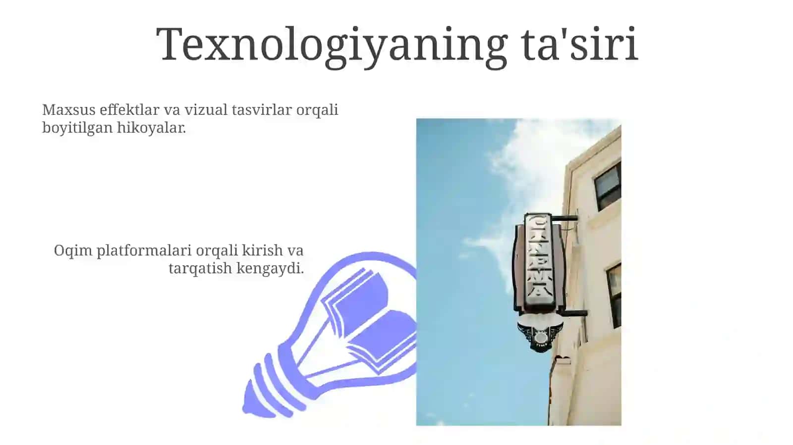 Kino Evolyutsiyasi 3