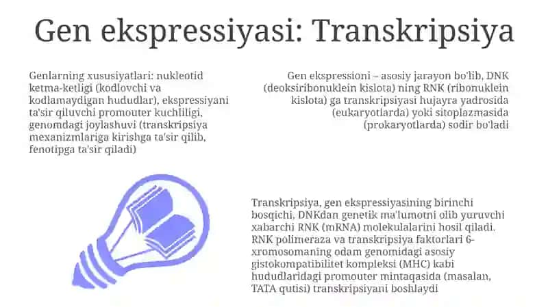 Gen tuzilishi va funksiyasi 3