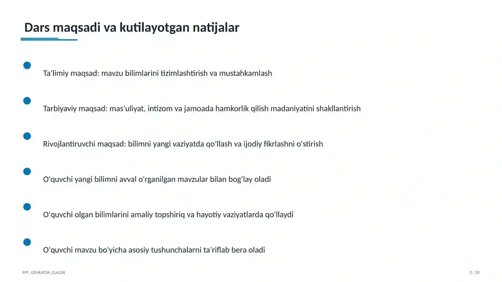 Ishlab chiqarish texnologiyalari va avtomatlashtirish (10-sinf) 3
