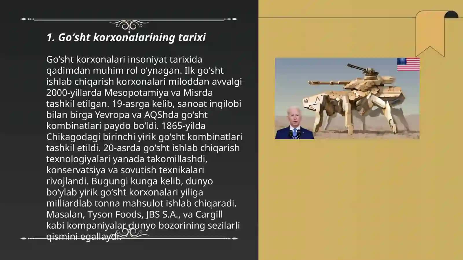 Goʻsht korxonalari haqida umumiy tushuncha 3