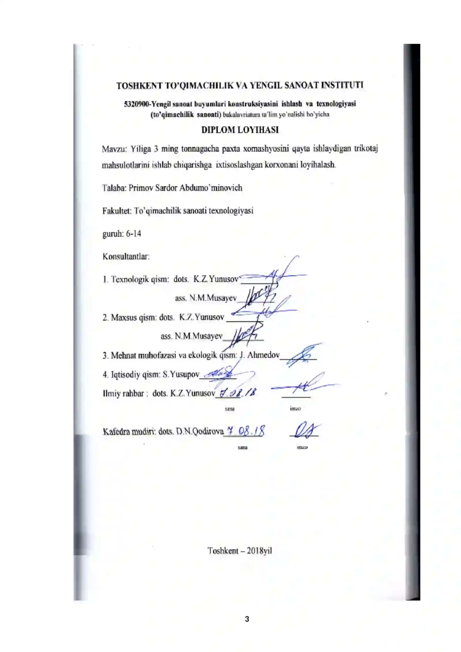 TO’QIMACHILIK MATOLARI TEXNOLOGIYASI 3