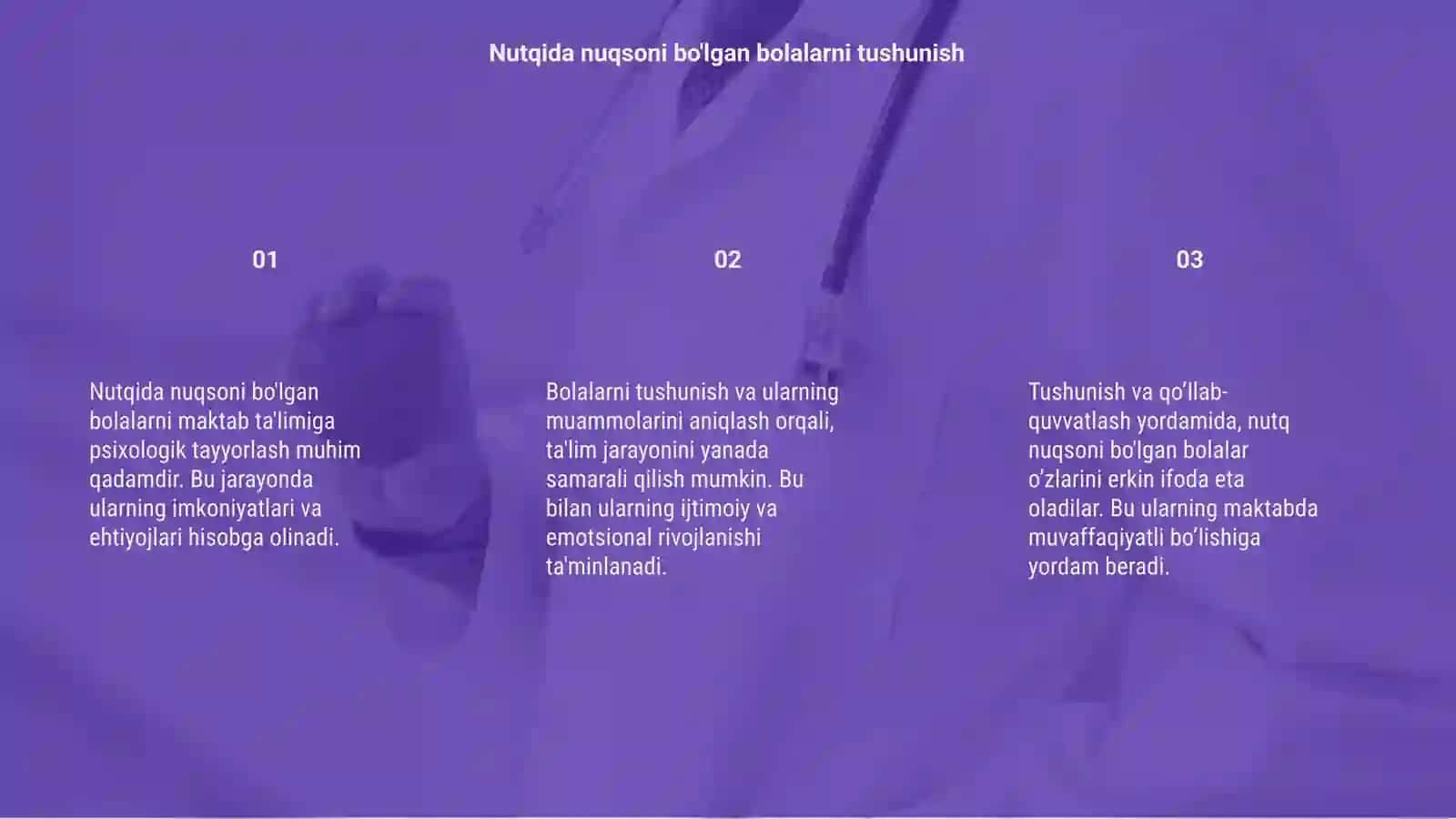 Nutqida nuqsoni bo'lgan bolalarni maktab ta'limiga psixologik tayyorlash 3
