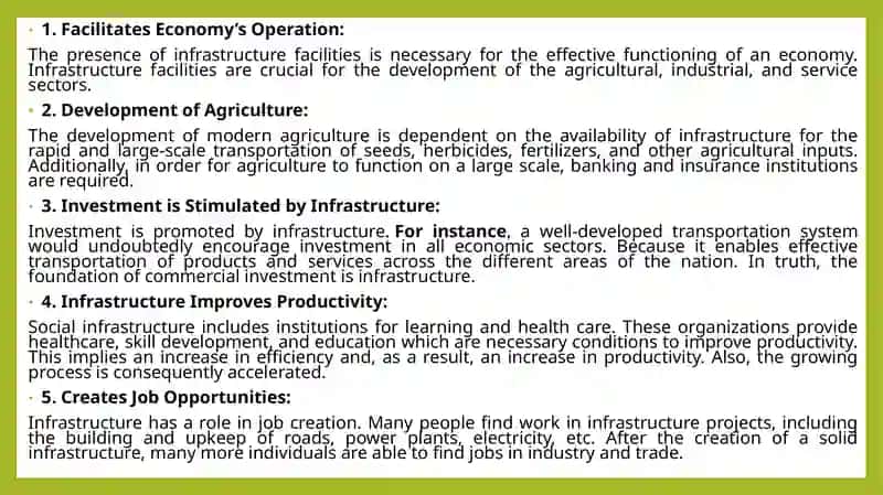 Lecture 3. production and social infrastructure 3