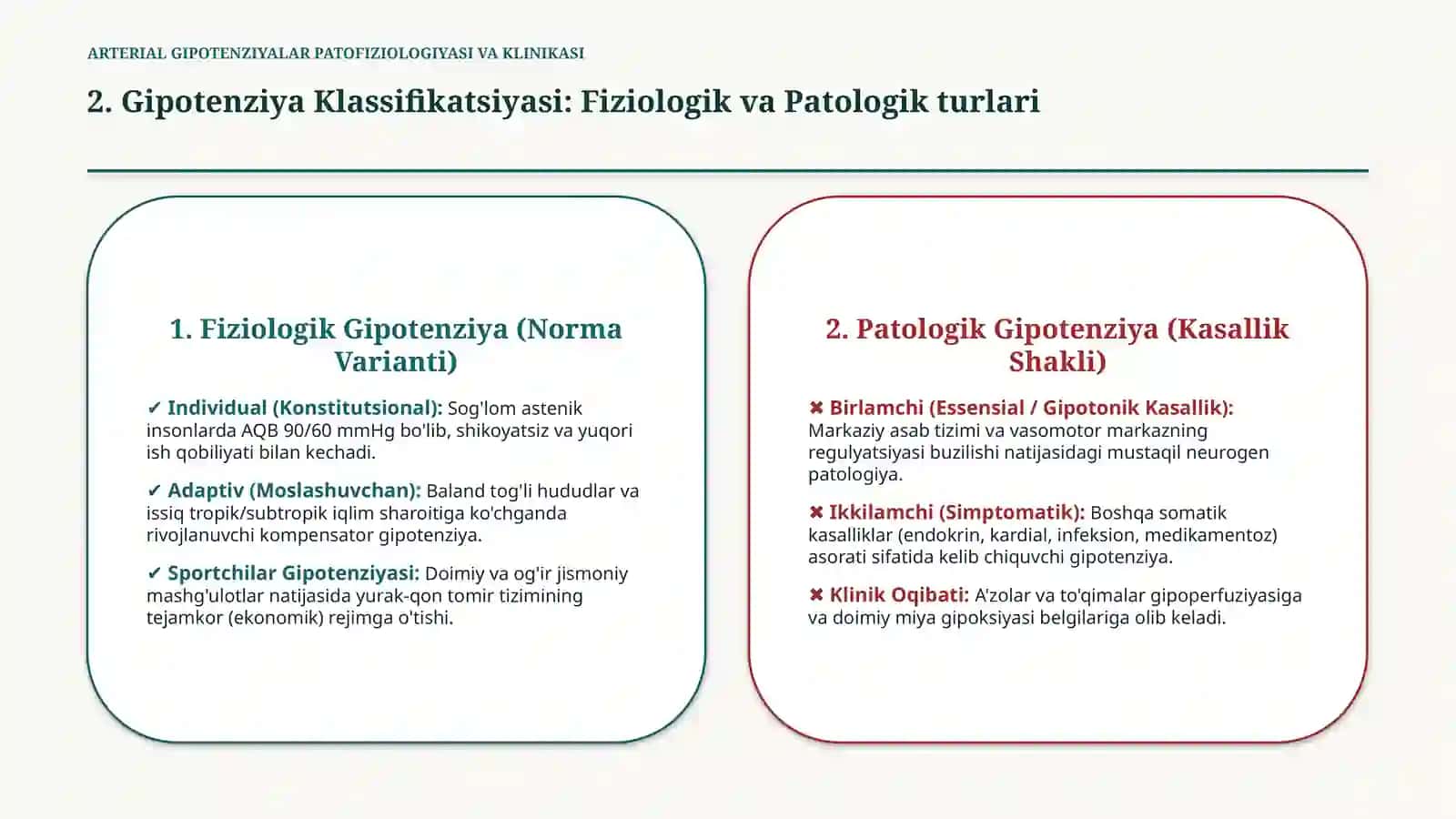 Arterial gipotenziya: turlari, sabablari va patogenezi — 15 slayd 3