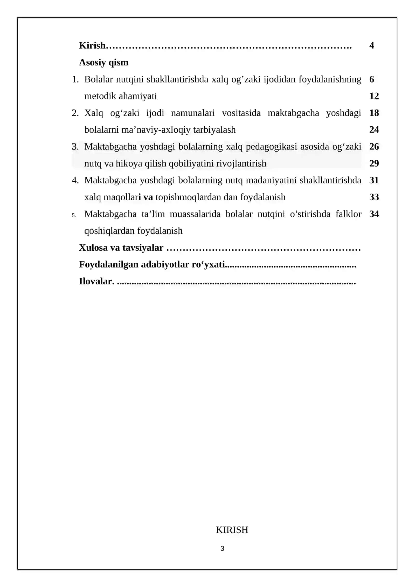 Maktabgacha ta'lim tashkilotida Bolalar nutqini shakllantirishda xalq og'zaki ijodidan foydalanish 3