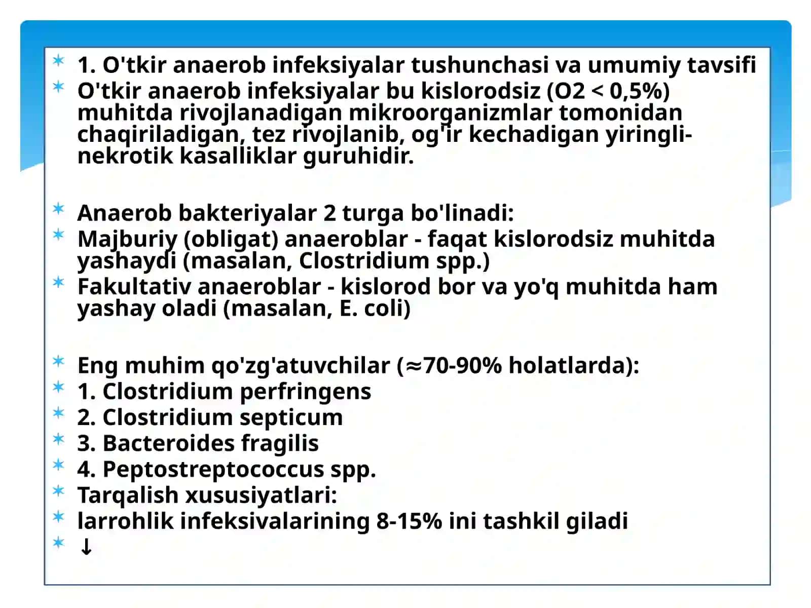 O’tkiranaerob infeksiyalar 3