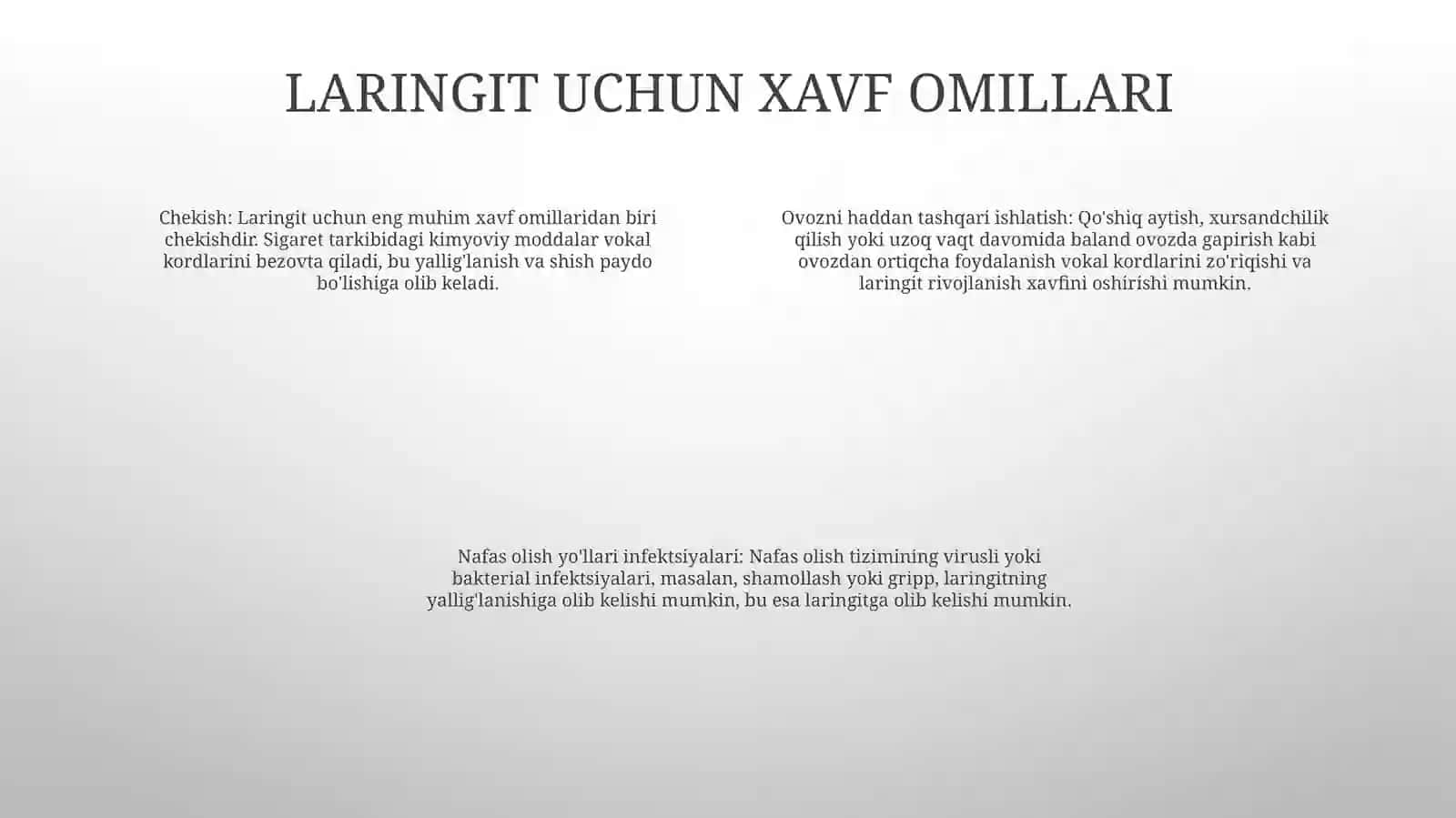 Laringit Kasalligining Kelib Chiqishi Sabablari Va Asoratlari 3