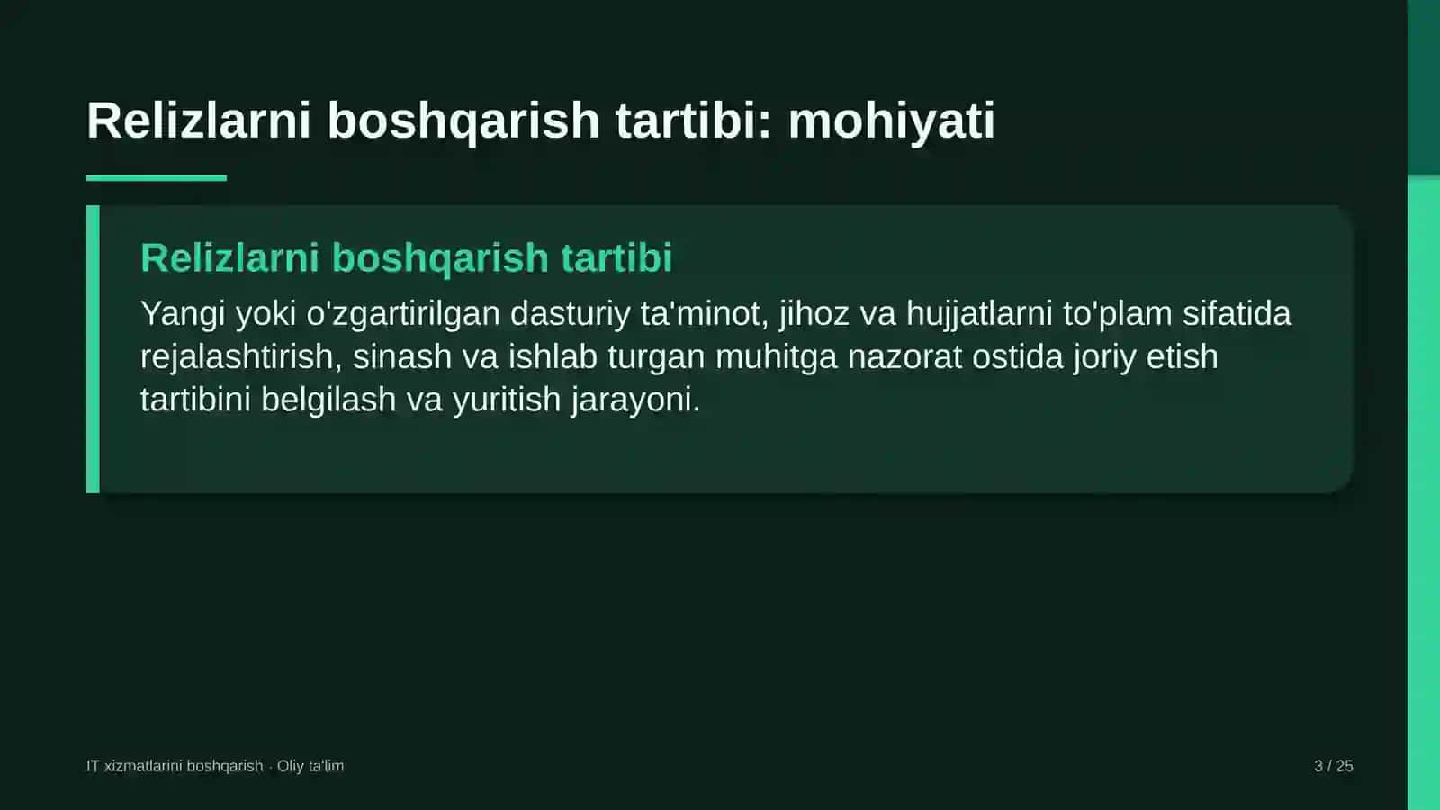 davlat arxivlarida relizlarni boshqarish tartibini joriy etish 8556 3