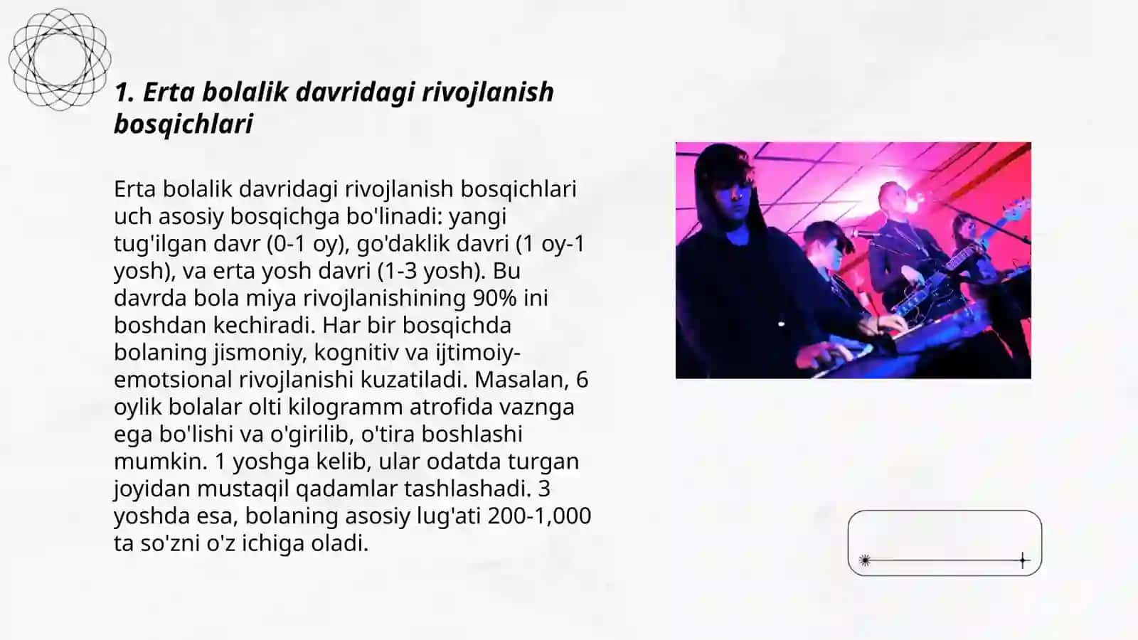 Erta bolalik davridagi rivojlanish bosqichlari va tarixi 3