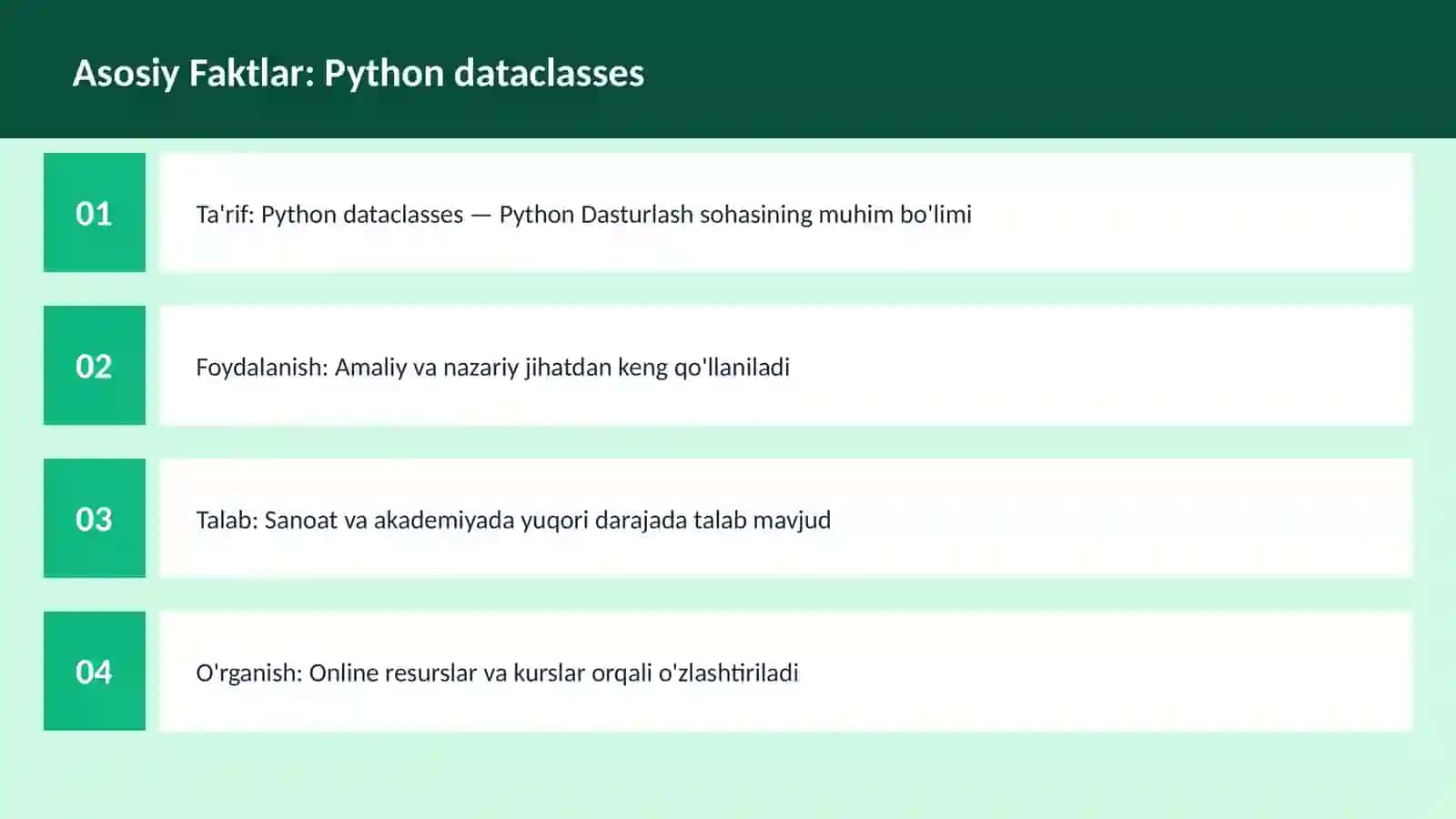 PYTHON DASTURLASH 3