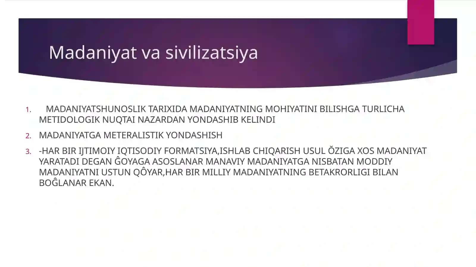NIZOMIY NOMIDAGI TDPUNING FA 102-GURUH TALABASI SHABONOVA MEHRANGIZ 3