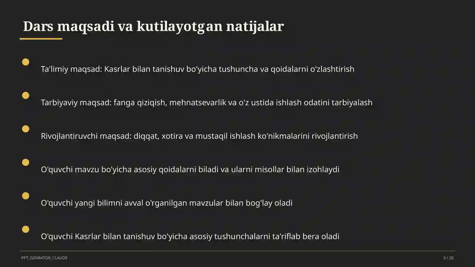 Kasrlar bilan tanishuv (4-sinf) 3