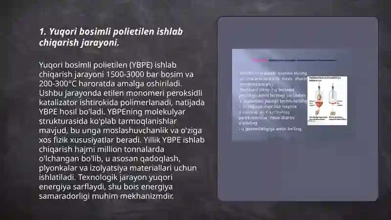 yuqori bosimli politilen olish jarayonini avtomatlashtirish 3