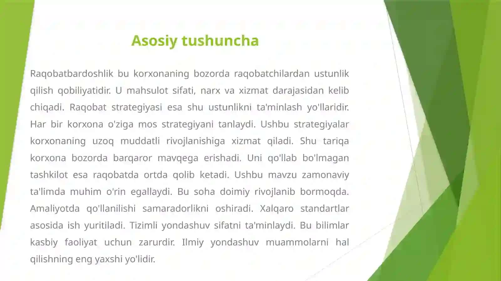 KORXONANING RAQOBATBARDOSHLIGINI OSHIRISH STRATEGIYALARI 3