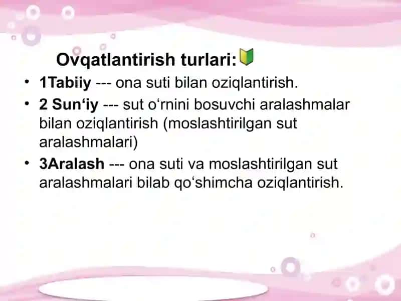 Sog‘lom bolalarni oziqlantirish 3