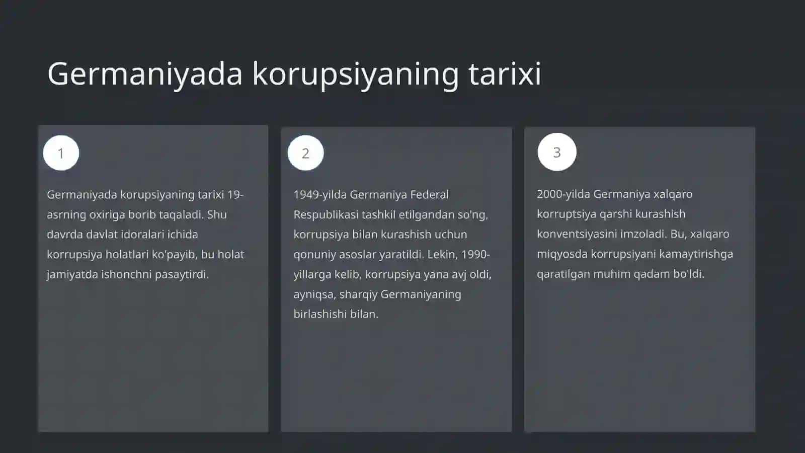 Germaniyada korupsiyaning mohiyati, oqibatlari va unga qarshi kurashish mexanizmlari 3