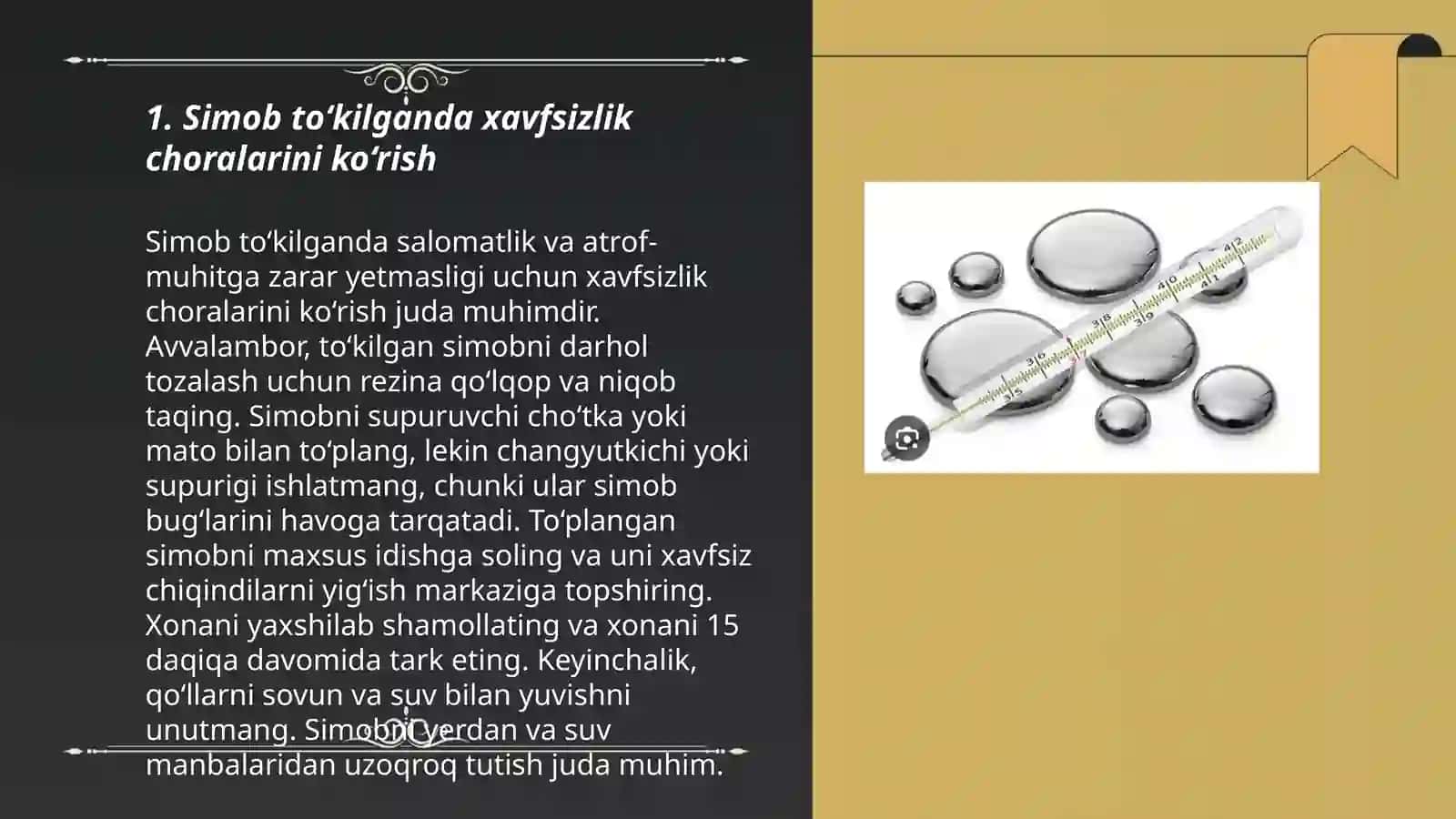 Simob toʻkilganda birinchi yordam 3