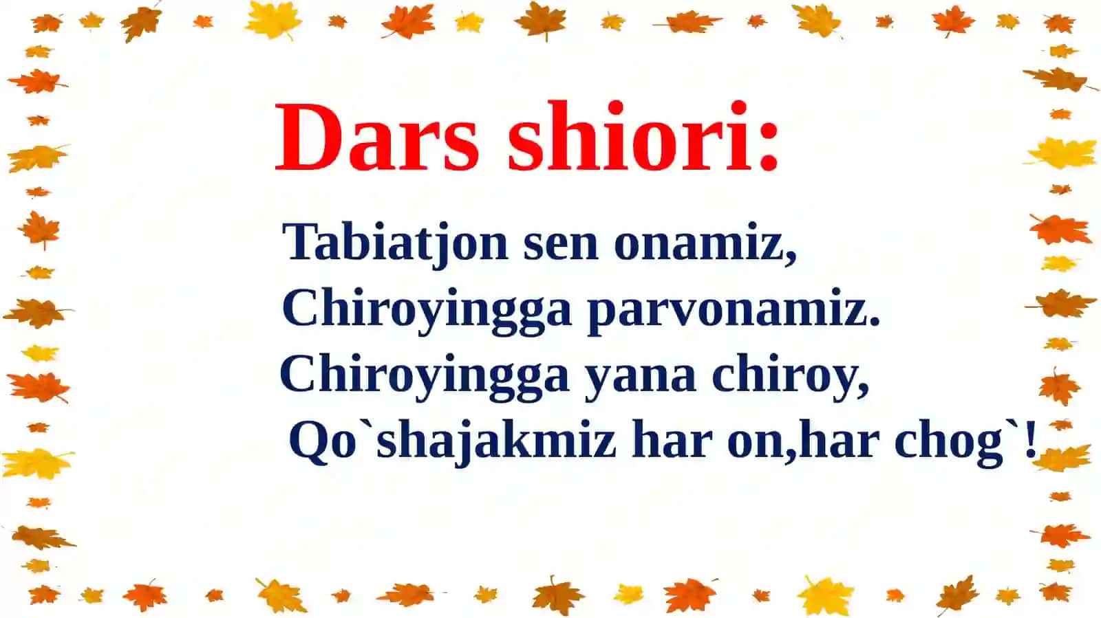 Insonlarning tabiat g'oyasi 3