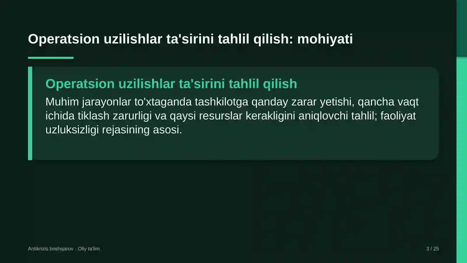 Yer osti gaz omborlarida operatsion uzilishlar ta'sirini tahlil qilish 3
