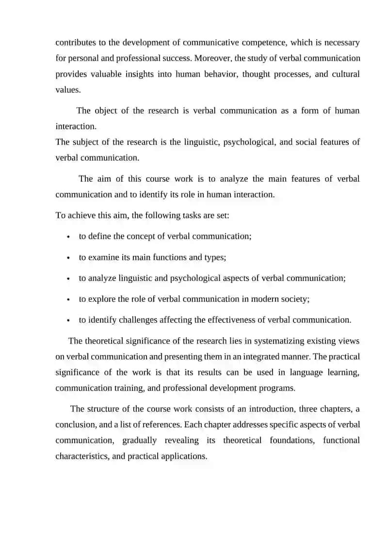 Features of Verbal Communication 3
