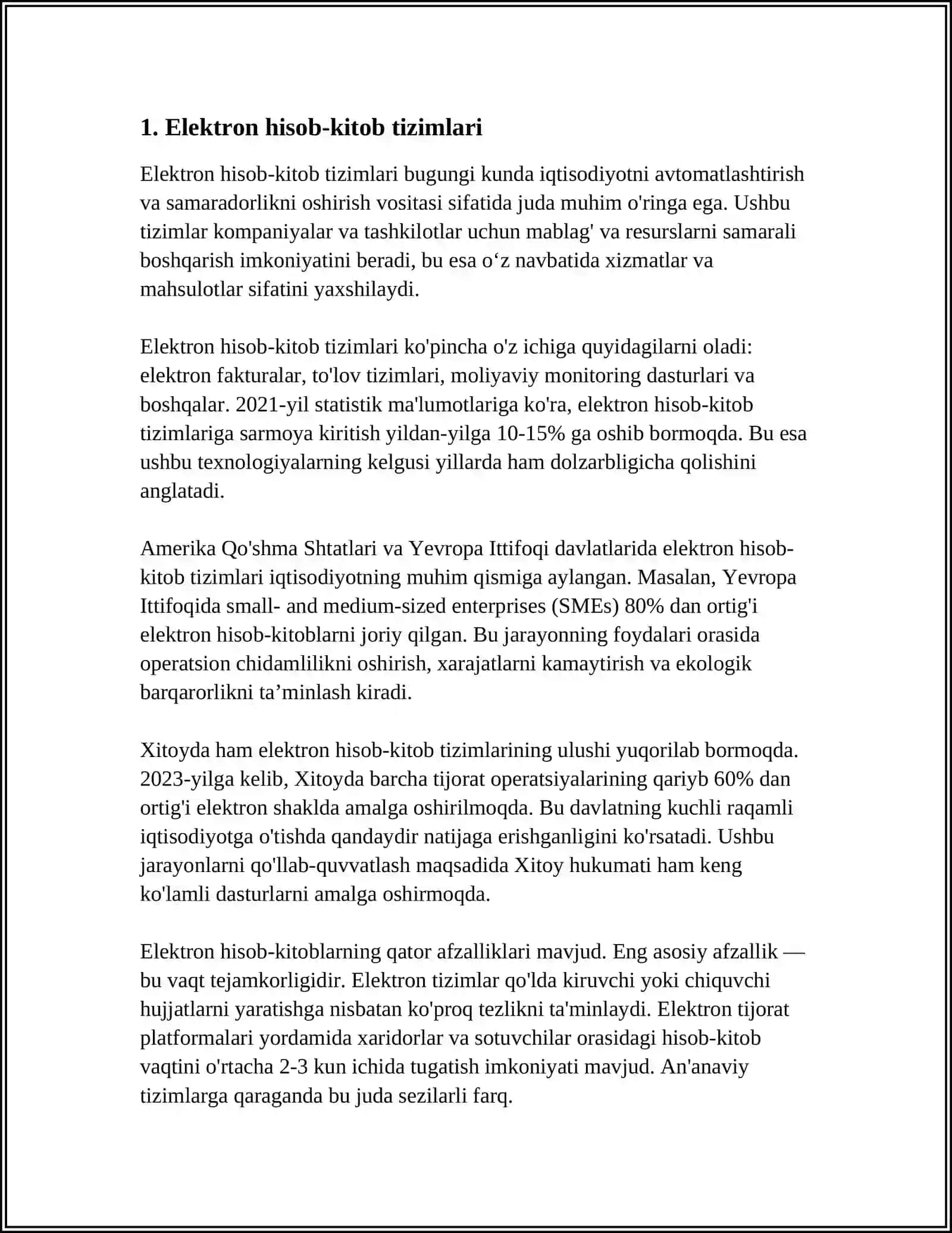 ELEKTRON HISOBOTLAMI TUZISH VA JO'NATISH TARTIBI 3