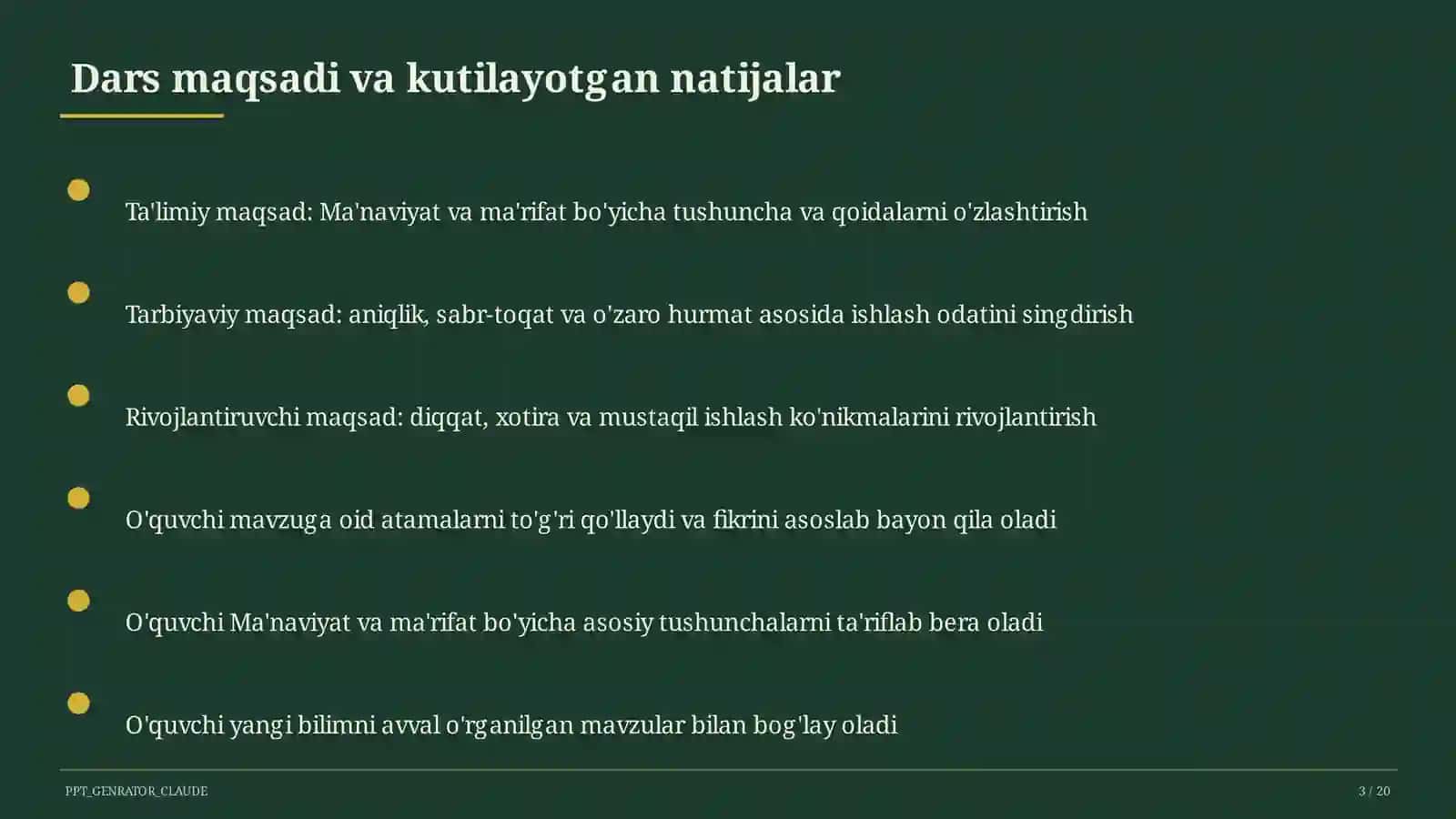 Ma'naviyat va ma'rifat (10-sinf) 3