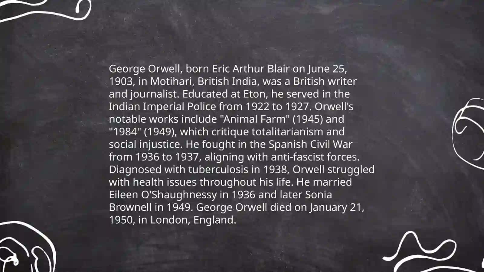 George Orwell 3